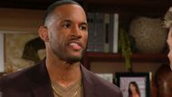 Carter gets an earful from a very angry Deacon | Image: CBS